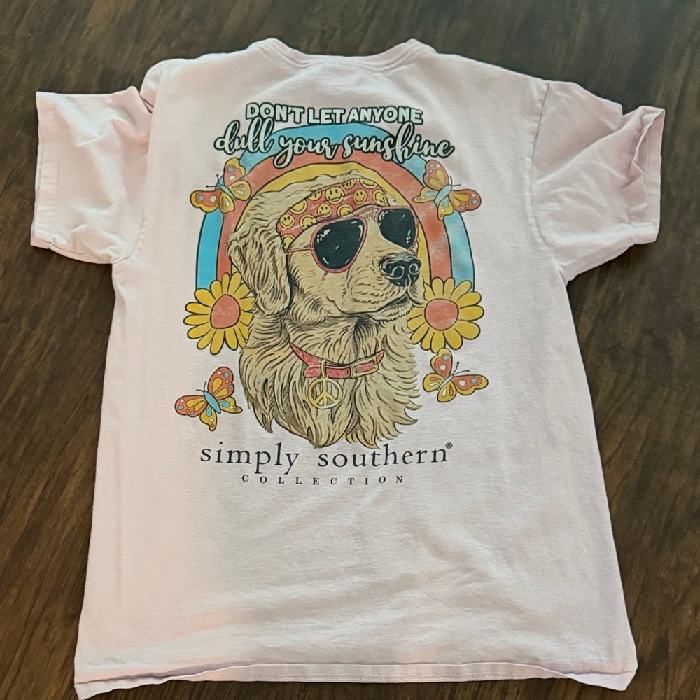 Simply Southern Colorful Graphic T-Shirts - Picture 2 of 5